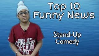 Top 10 Funny News | Stand-Up Comedy by Child Artist | JS Comedy | Jasjot Singh.