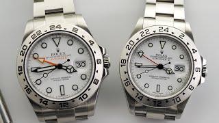 The Best Explorer II - Rolex Explorer II 16570 vs 216570 Review (2020)