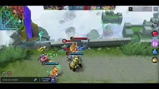 Gusion •NoobQueen• Fast Hand?? Gameplay by Fanny Top 10 Indonesia | Mobile Legends