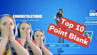 Fortnite. LiTTLERaZor09 goes Beast mode.  Top 10 point blank kills. Leroy Jenkins!