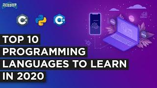 Top 10 Programming Languages to learn in 2020