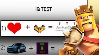 WHAT IF CLASH OF CLANS TROOPS HAD AN IQ TEST? PART2