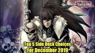 Top 5 Yu-Gi-Oh! Side Deck Choices For December 2019