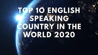 top 10 english speaking country in the world 2020