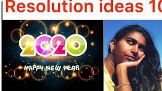 Top 10 New year Resolution ideas and how to keep up resolution in 2020? motivation tips | SMS tamil