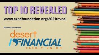 2021 AEF Arizona Teacher of the Year Top 10 Reveal w/ Desert Financial