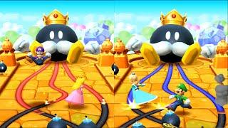 Mario Party: The Top 100 - Waluigi vs Peach vs Luigi vs Rosalina #46