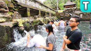 Holy Water Bath! | Tirta Empul Temple, Bali