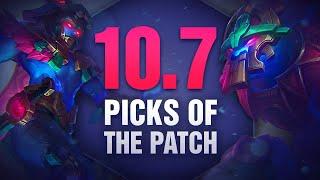 10 New OP Picks and Builds of the Patch in 10.7 for Solo Queue