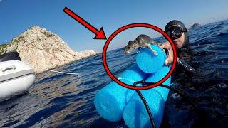 TOP 10 moments CAUGHT on CAMERA | Spearfishing the Aegean 