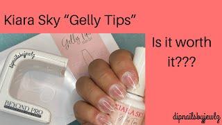 Gel Nails l Kiara Sky "Gelly" Tips Kit l First Impressions