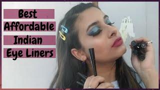 My Top Favourite Eye Liners || Best Eyeliners available in India || Himanshi Vashisht ||