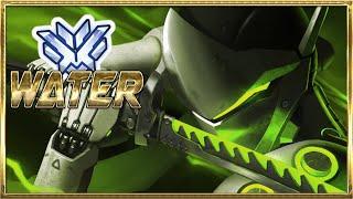 Water Best Genji Moments - Overwatch Montage