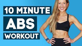 Abs Workout At Home Without Weights - Sculpt Your Stomach In Seconds (10 Minutes)