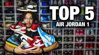 My TOP 5 Air Jordan 1 In My ENTIRE Sneaker Collection