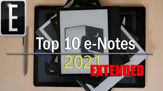 Top 10 Note Taking e-Readers 2021: Extended