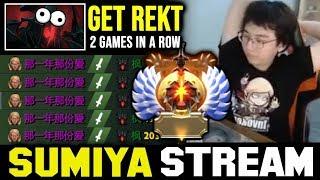 DESTROY same Immortal SF Spammer 2 Games in a Row | Sumiya Invoker Stream Moment #1319