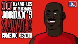 10 Examples of MICHAEL JORDAN''S COMEDIC GENIUS (NEW)