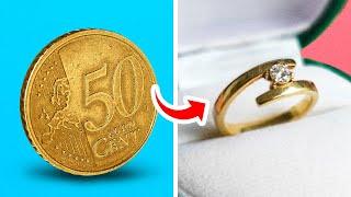 BUDGET DIY JEWELRY IDEAS || HANDMADE RINGS, BRACELETS AND NECKLACES