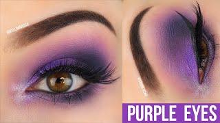 Quick Drugstore Purple Eye Makeup Tutorial || KELLI MARISSA