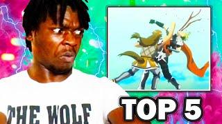 Reacting to Top 5 Most Impactful Hand to Hand Combat Anime Fights