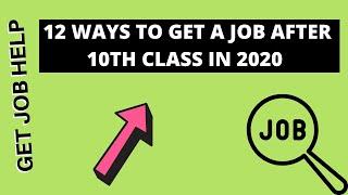 Top 12 Ways to Get a Great Government Job After Class 10th in 2020