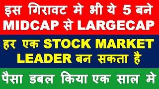 5 Stocks which has become Largecap from midcap | best shares to buy now | long term multibagger