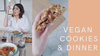 The BEST Vegan Cookie Recipe & Winter Dinner Idea | AD | The Anna Edit