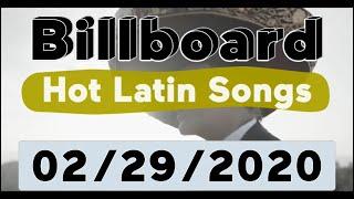 Billboard Top 50 Hot Latin Songs (February 29, 2020)