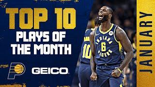 Indiana Pacers Top 10 Plays of the Month: January | 2021-22 NBA Season