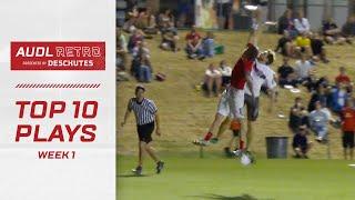 AUDL Retro: Top 10 Plays — Week 1