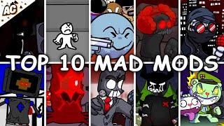 Top 10 Mad Mods - Friday Night Funkin’