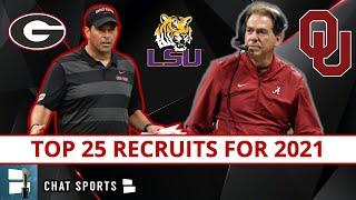 Top 25 Recruits In College Football And Where They Signed | 2021 National Signing Day