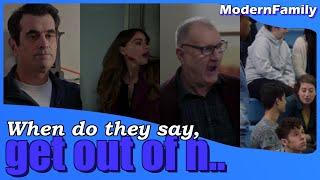 [미드영어]〔4/4〕 「ModernFamily ◈ get out of here」 정말 60번이나 말했어? 확인해보자!!