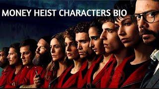 MONEY HEIST CHARACTERS AND THEIR BIO || TOP10