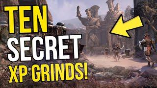 Top 10 SECRET XP Grind Spots In ESO! The Absolute Best Experience Farming Guide For ESO In 2020!!