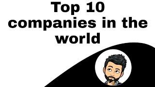 top 10 companies according to market capitalisation