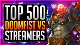 PUSHING TOP 10 VS OVERWATCH STREAMERS ft Gale Adelade