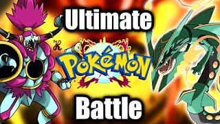 Mega Rayquaza vs Hoopa ( unbound ). Who will win. Explained in hindi. By Toon Clash