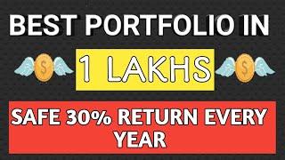 TOP 10 BEST PORTFOLIO STOCKS IN 01 LAKH 2020 | KNOW YOUR MARKET WELL|