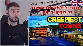 British Guy Reacts to Top 10 CREEPIEST Small Towns in America