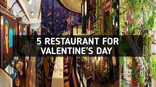 Top 5 Romantic Restaurants in Delhi || Top 5 romantic place for valentine day ||