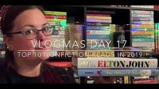 Top 10 Nonfiction Books I Read in 2019: Vlogmas Day 17