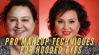 Pro Makeup Artist Techniques For Hooded Eyes Spring Glam | mathias4makeup