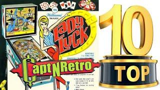 Top 10 EM Pinball Machines of All Time ~ (According to Pinside User Reviews as of 1/6/2021)