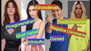 TOP 10 MOST HATED or BASHED KAPAMILYA STARS sa FRANCHISE RENEWAL ISSUE/PANDEMYA!