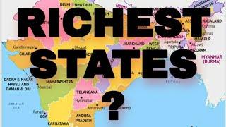 TOP 10 RICHEST STATES IN INDIA 