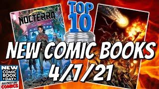 Top 10 HOT New Comics this Week |Comic Books releasing April 7th 2021