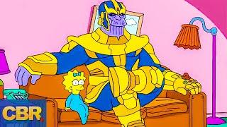 10 On Point Simpsons' Marvel References, Ranked