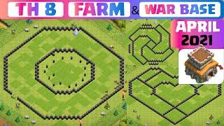 STADIA WINDOWS 10 | TH8 FARM BASE & WAR BASE 2021 - BEST COC Town Hall 8 CWL Base Copy Link